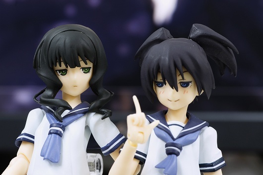 Black ★ Rock Shooter - Takanashi Yomi - Figma (#SP-034) - School Uniform Ver. (Max Factory) photo 2
