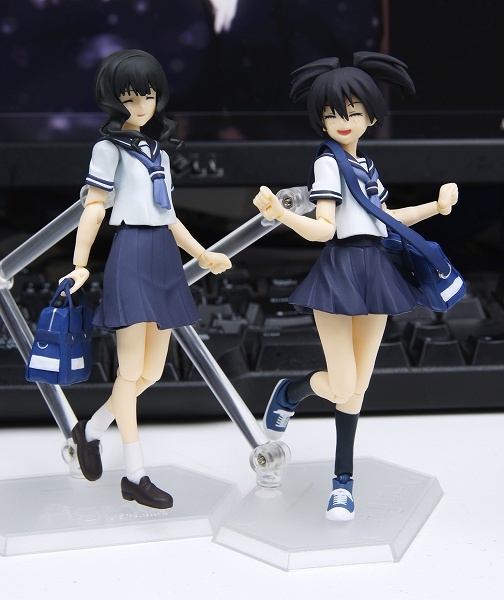 Black ★ Rock Shooter - Takanashi Yomi - Figma (#SP-034) - School Uniform Ver. (Max Factory) photo 5
