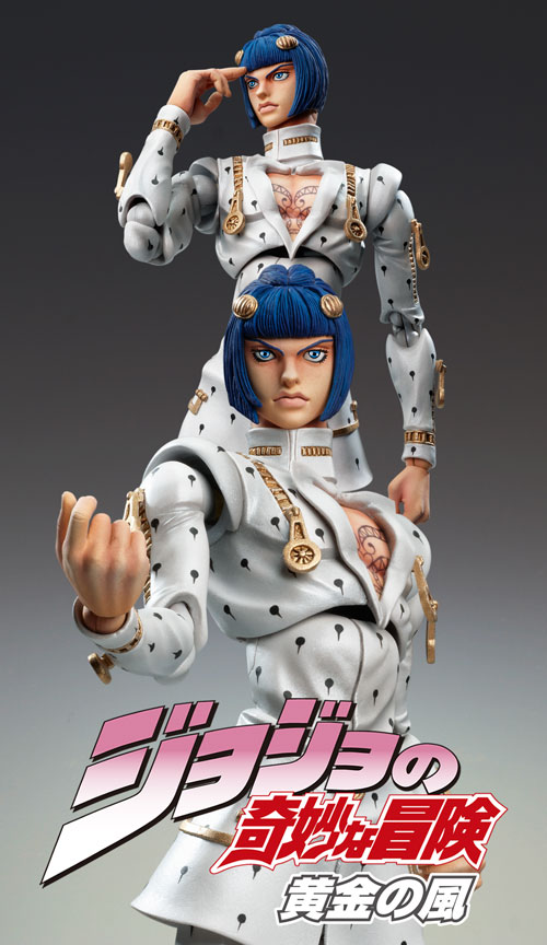 Jojo no Kimyou na Bouken - Ougon no Kaze - Bruno Bucciarati - Mario Zucchero - Super Action Statue (#33) (Medicos Entertainment) photo 5