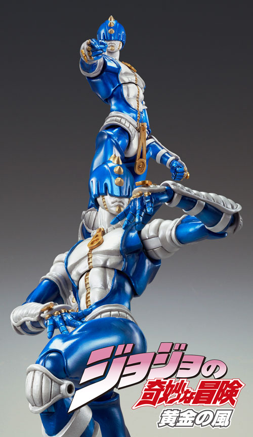 Jojo no Kimyou na Bouken - Ougon no Kaze - Sticky Fingers - Super Action Statue (#32) (Medicos Entertainment) photo 4