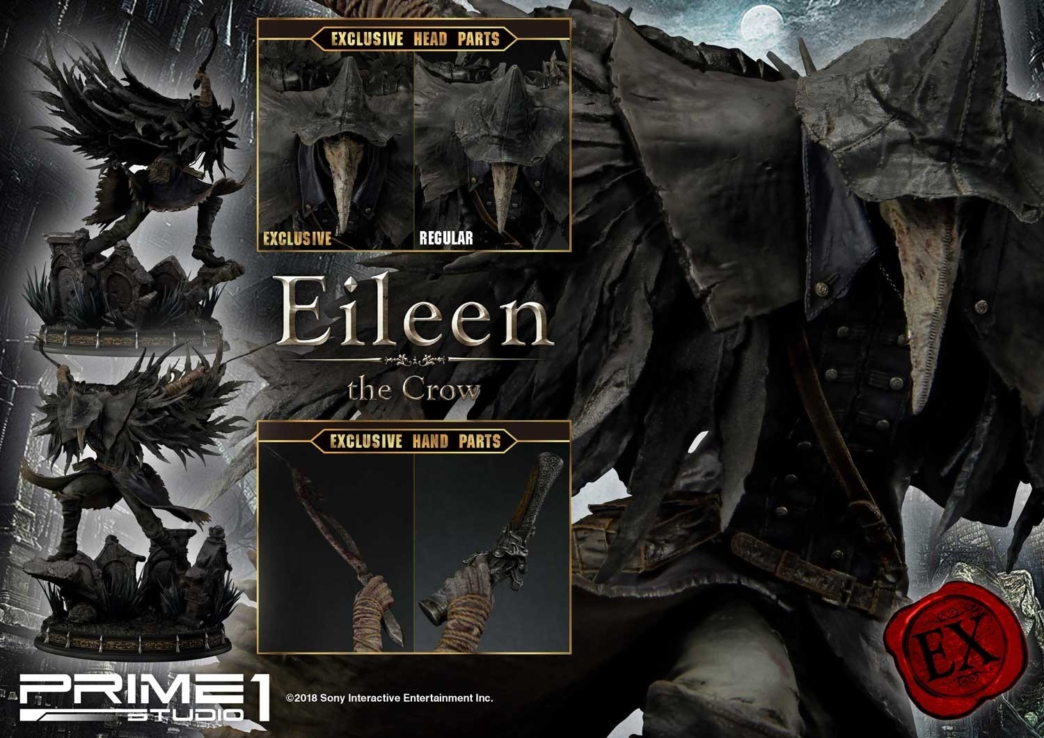 Bloodborne - Toba no Karyuudo Eileen - Ultimate Premium Masterline  (UPMBB-03) - 1/4 (Prime 1 Studio) photo 24