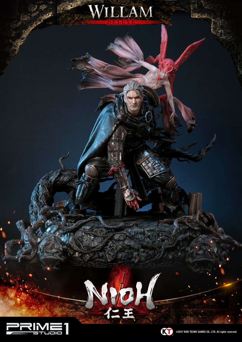 Nioh - Saoirse - William Adams - Premium Masterline  (PMNO-01DX) - 1/4 - DX Version (Prime 1 Studio) photo 15