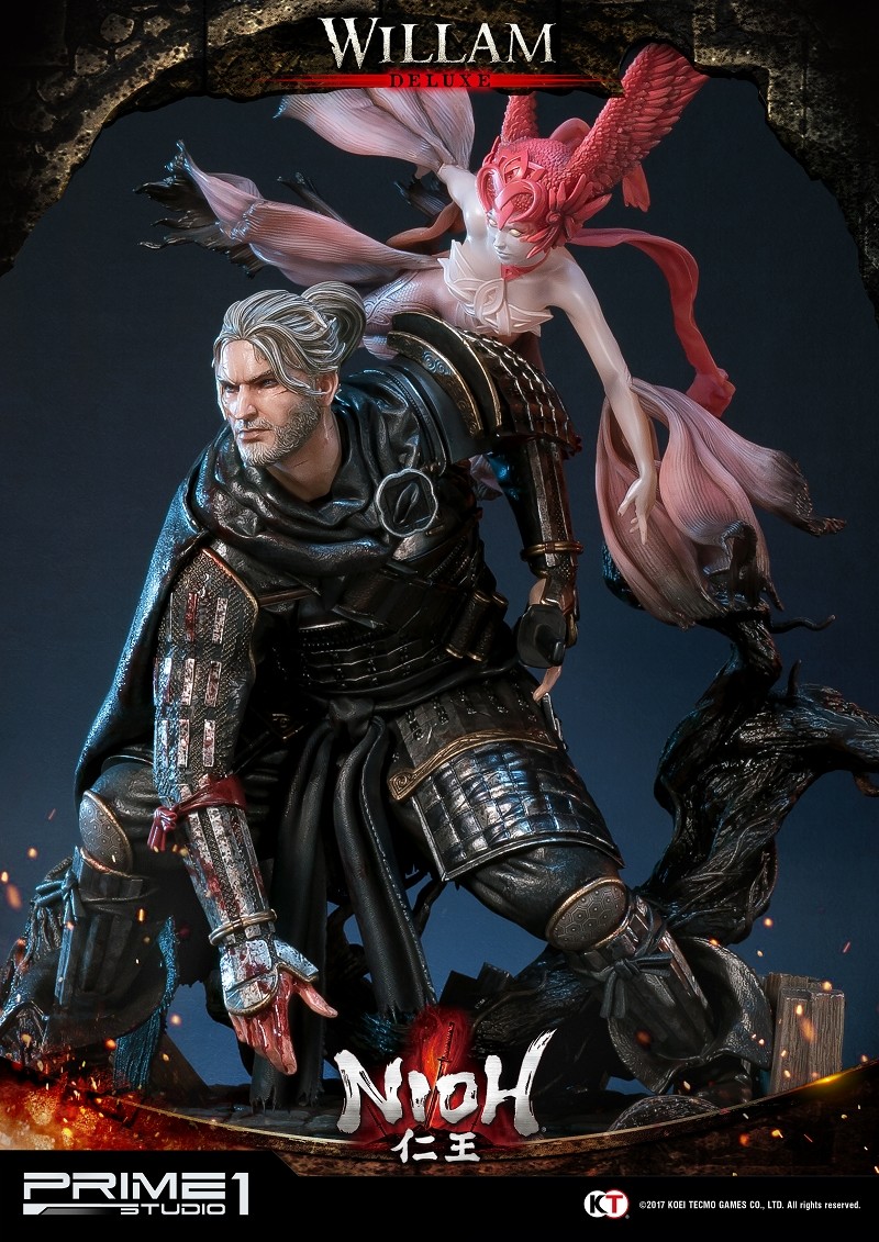 Nioh - Saoirse - William Adams - Premium Masterline  (PMNO-01DX) - 1/4 - DX Version (Prime 1 Studio) photo 22
