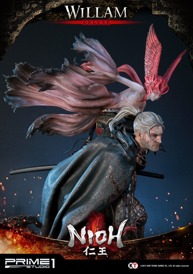 Nioh - Saoirse - William Adams - Premium Masterline  (PMNO-01DX) - 1/4 - DX Version (Prime 1 Studio) photo 27