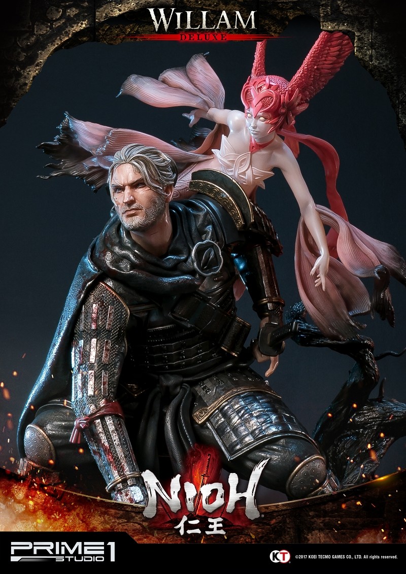 Nioh - Saoirse - William Adams - Premium Masterline  (PMNO-01DX) - 1/4 - DX Version (Prime 1 Studio) photo 29