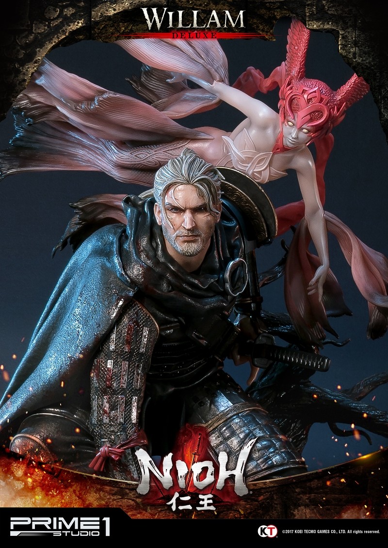 Nioh - Saoirse - William Adams - Premium Masterline  (PMNO-01DX) - 1/4 - DX Version (Prime 1 Studio) photo 30