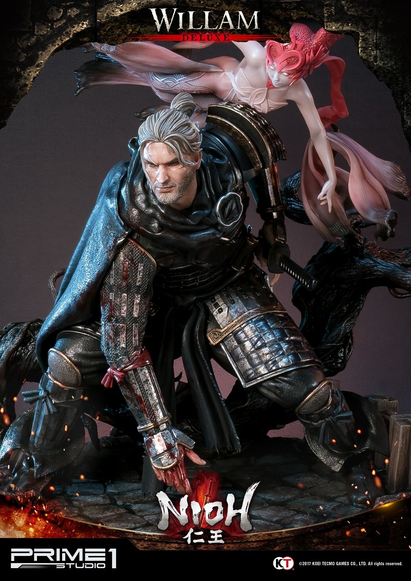 Nioh - Saoirse - William Adams - Premium Masterline  (PMNO-01DX) - 1/4 - DX Version (Prime 1 Studio) photo 33