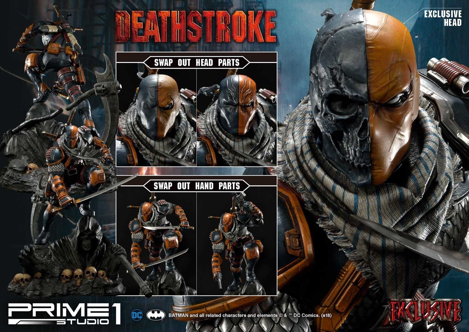 Batman - Deathstroke - Museum Masterline Series  (MMDC-30) - 1/3 (Prime 1 Studio) photo 26