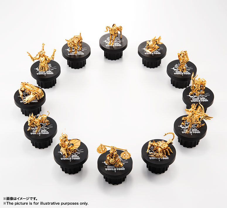 Saint Seiya - Gold Cloth Object Set - Saint Cloth Myth Appendix - Gemini Cloth Object - World Tour ver. (Bandai) photo 2