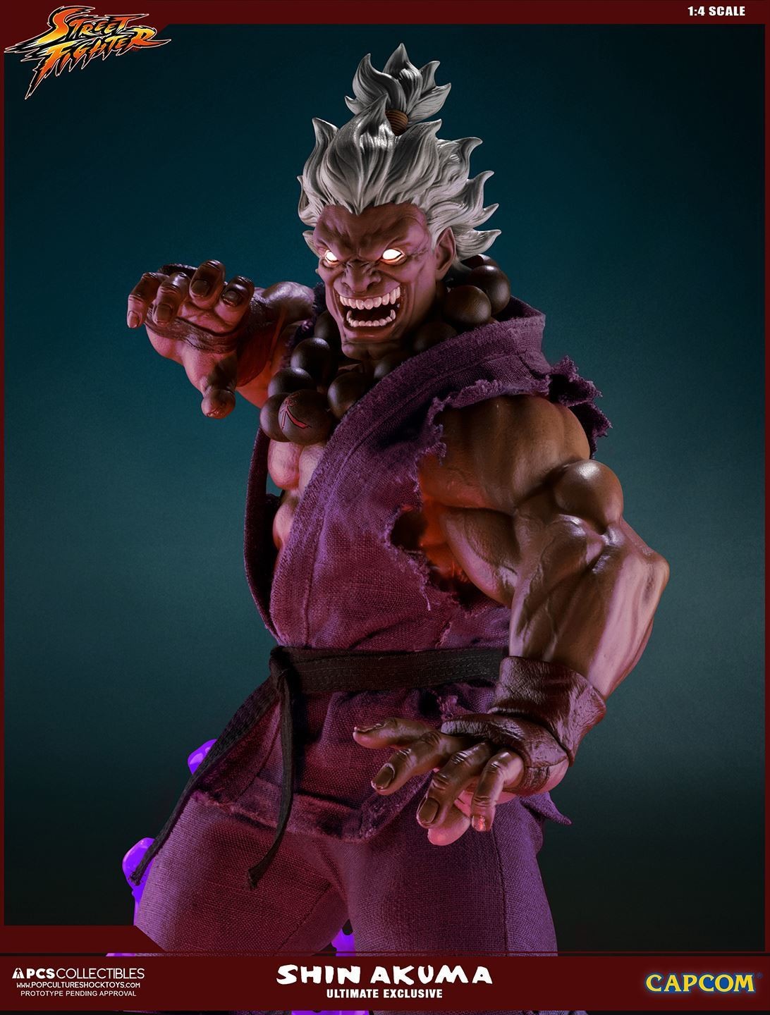 Street Fighter III - Street Fighter IV - Street Fighter Zero - Shin Gouki - Mixed Media - 1/4 - PCS Exclusive, Ultimate EX (Premium Collectibles Studio) photo 2