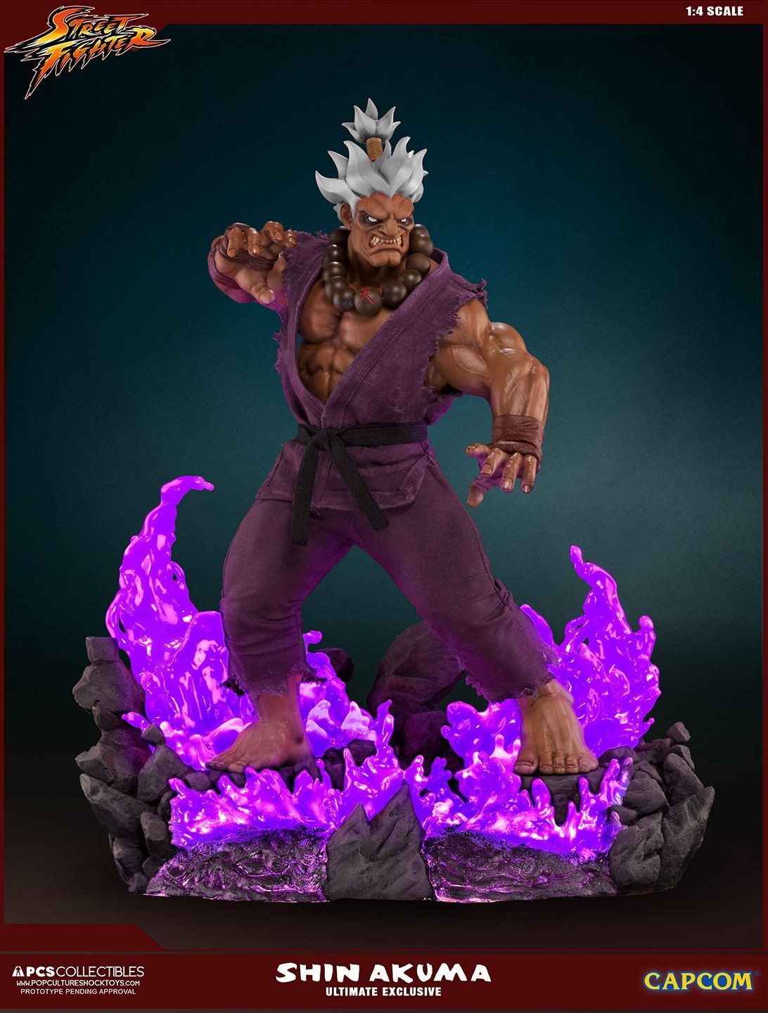 Street Fighter III - Street Fighter IV - Street Fighter Zero - Shin Gouki - Mixed Media - 1/4 - PCS Exclusive, Ultimate EX (Premium Collectibles Studio) photo 3