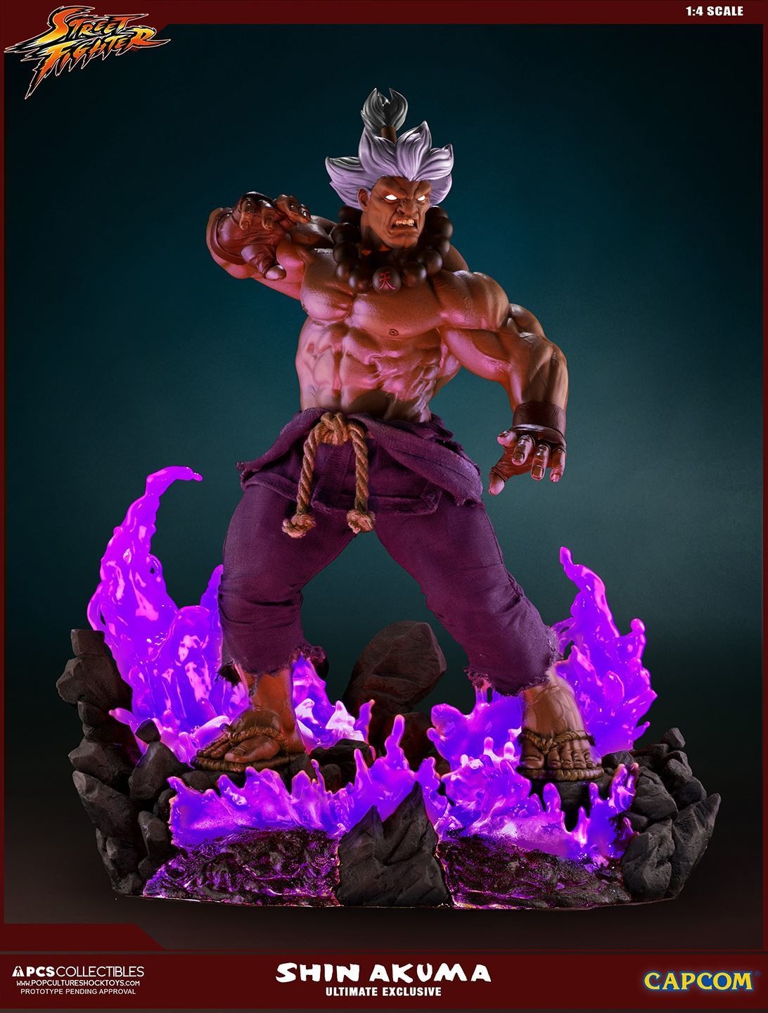Street Fighter III - Street Fighter IV - Street Fighter Zero - Shin Gouki - Mixed Media - 1/4 - PCS Exclusive, Ultimate EX (Premium Collectibles Studio) photo 4