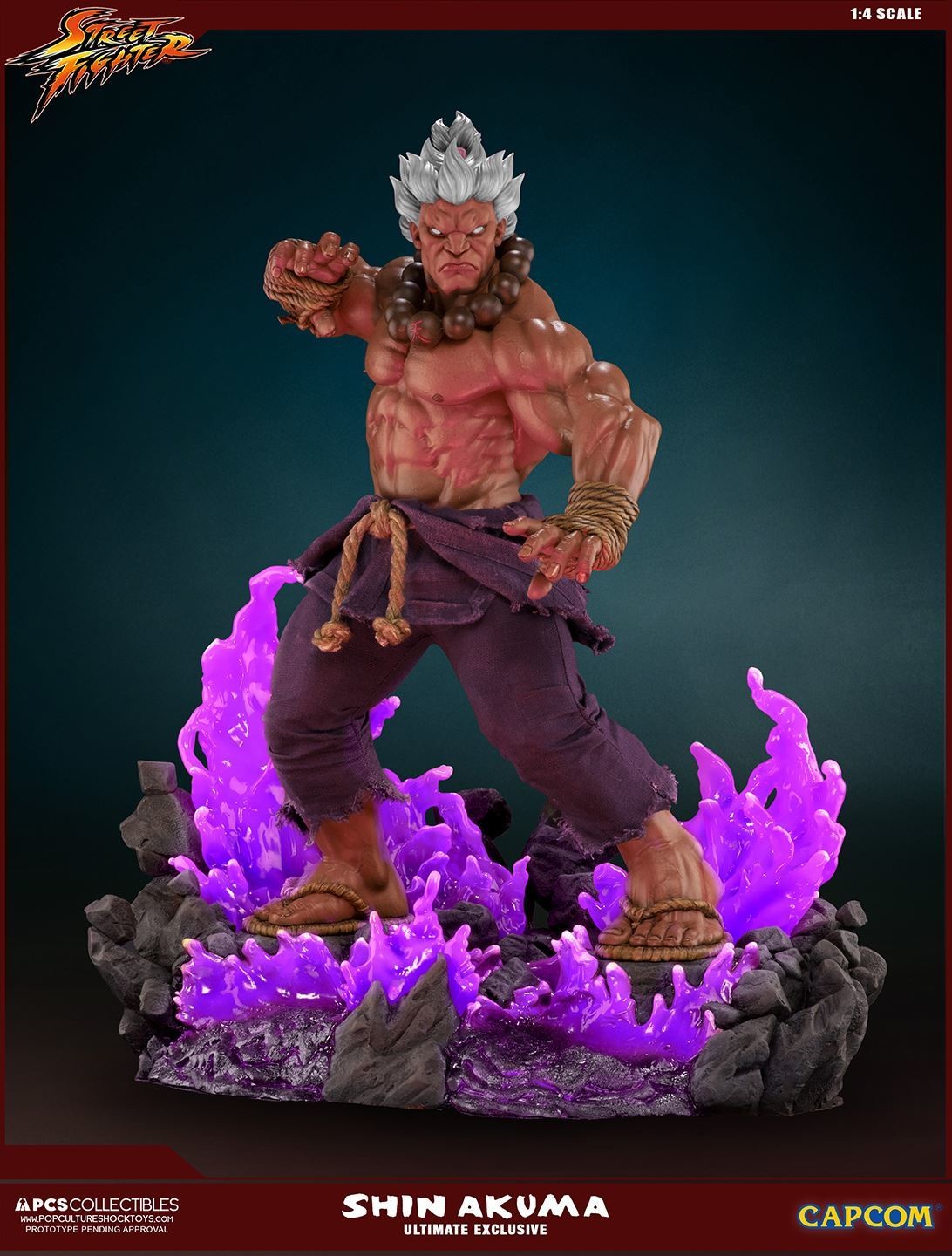 Street Fighter III - Street Fighter IV - Street Fighter Zero - Shin Gouki - Mixed Media - 1/4 - PCS Exclusive, Ultimate EX (Premium Collectibles Studio) photo 5