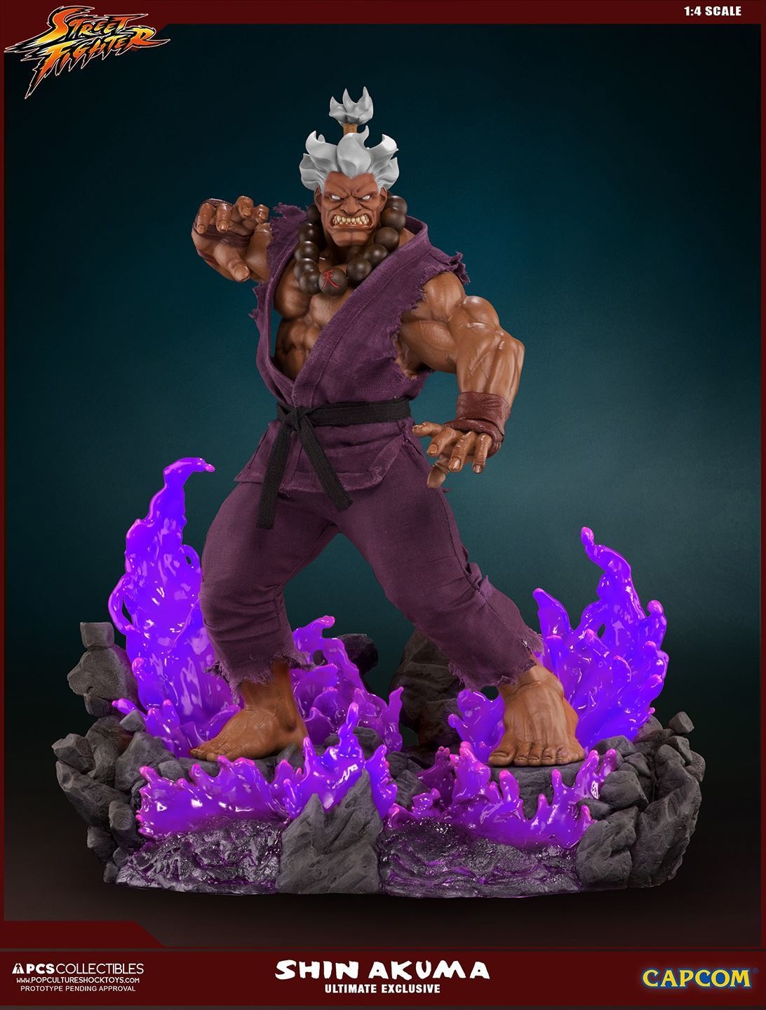 Street Fighter III - Street Fighter IV - Street Fighter Zero - Shin Gouki - Mixed Media - 1/4 - PCS Exclusive, Ultimate EX (Premium Collectibles Studio) photo 6