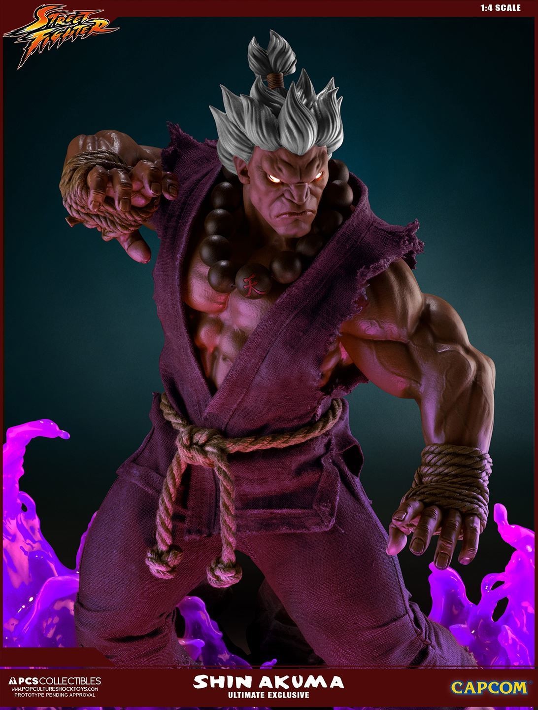 Street Fighter III - Street Fighter IV - Street Fighter Zero - Shin Gouki - Mixed Media - 1/4 - PCS Exclusive, Ultimate EX (Premium Collectibles Studio) photo 7