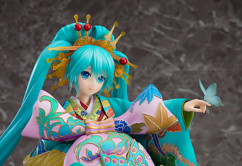 Vocaloid - Hatsune Miku - 1/7 - Chokabuki Kuruwa Kotoba Awase Kagami Ver. (Good Smile Company) photo 18