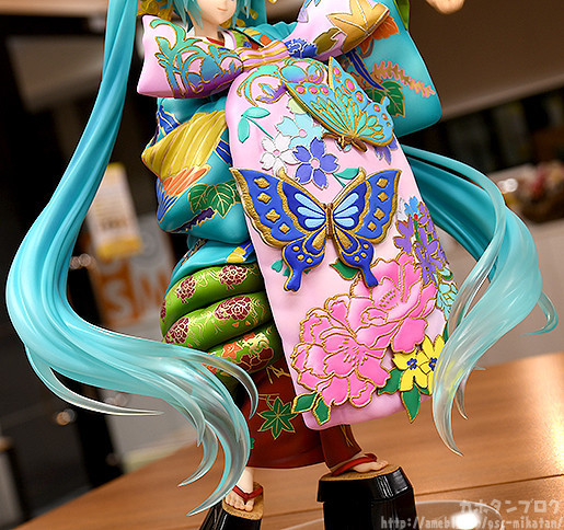 Vocaloid - Hatsune Miku - 1/7 - Chokabuki Kuruwa Kotoba Awase Kagami Ver. (Good Smile Company) photo 20