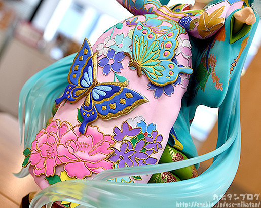 Vocaloid - Hatsune Miku - 1/7 - Chokabuki Kuruwa Kotoba Awase Kagami Ver. (Good Smile Company) photo 21