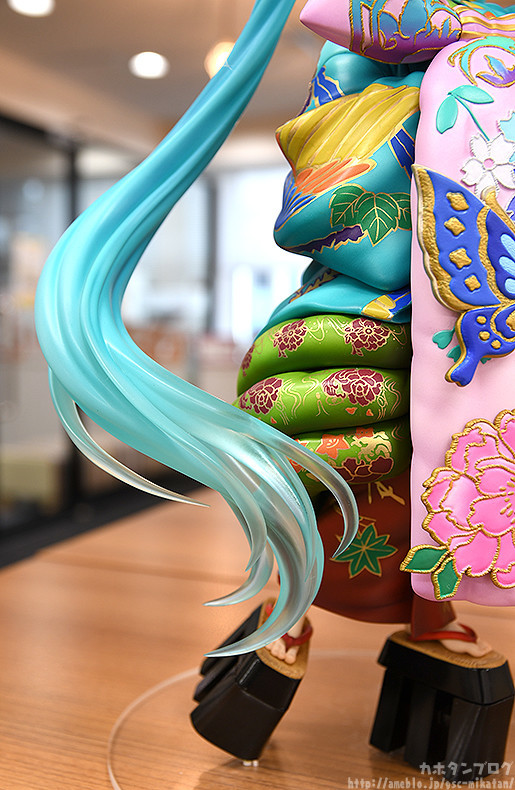 Vocaloid - Hatsune Miku - 1/7 - Chokabuki Kuruwa Kotoba Awase Kagami Ver. (Good Smile Company) photo 22