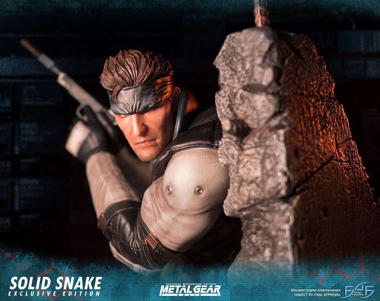 Metal Gear Solid - Solid Snake - 1/4 - Exclusive Edition (First 4 Figures) photo 13
