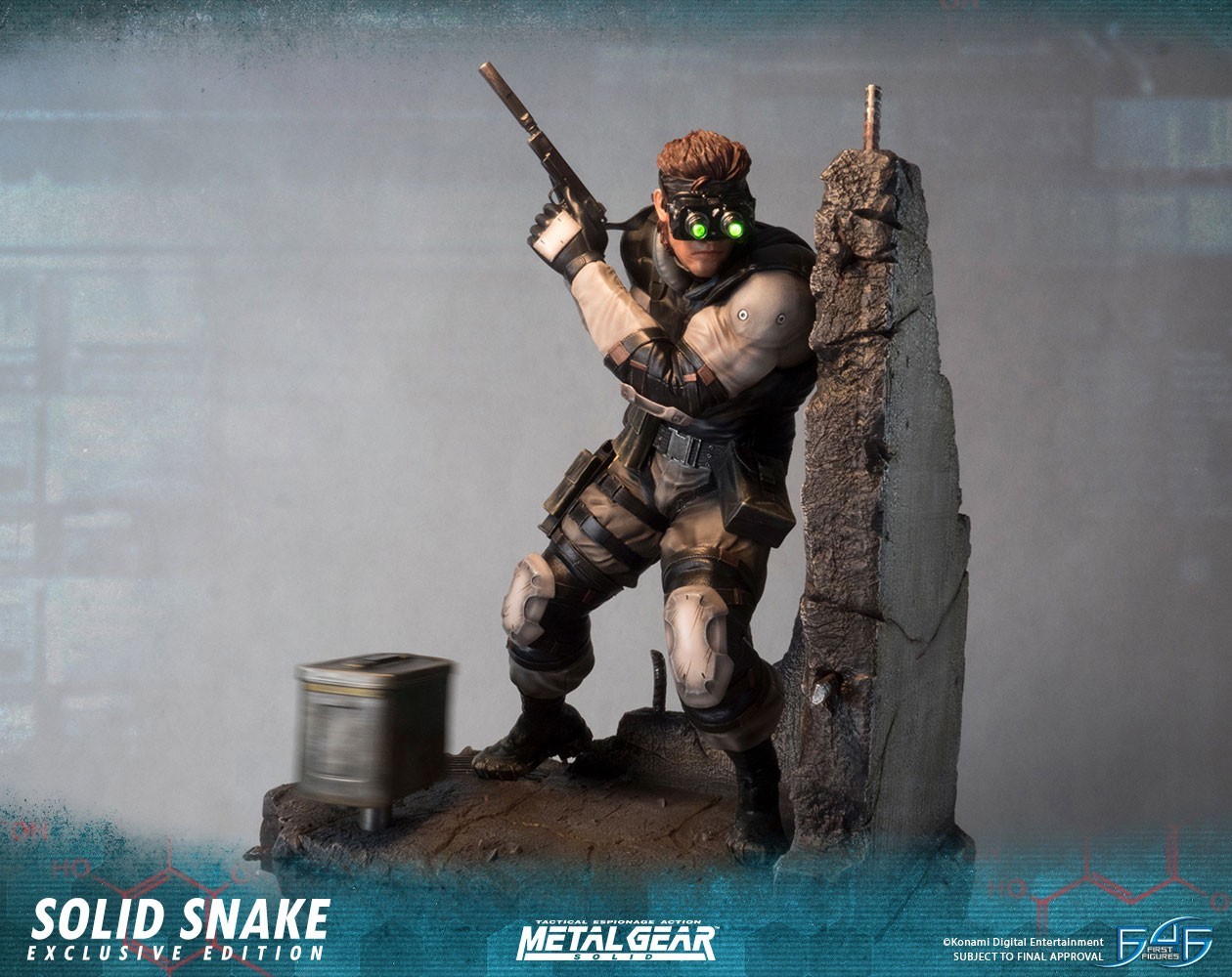 Metal Gear Solid - Solid Snake - 1/4 - Exclusive Edition (First 4 Figures) photo 67