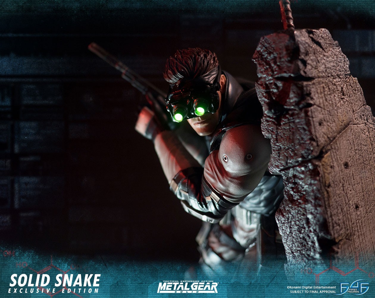 Metal Gear Solid - Solid Snake - 1/4 - Exclusive Edition (First 4 Figures) photo 69
