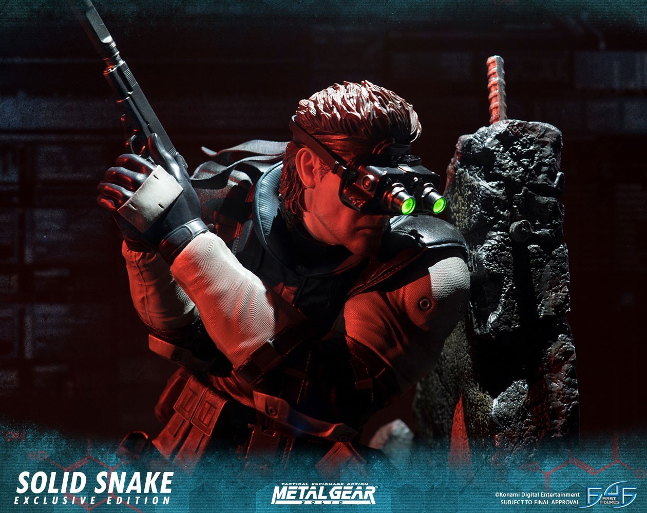 Metal Gear Solid - Solid Snake - 1/4 - Exclusive Edition (First 4 Figures) photo 74