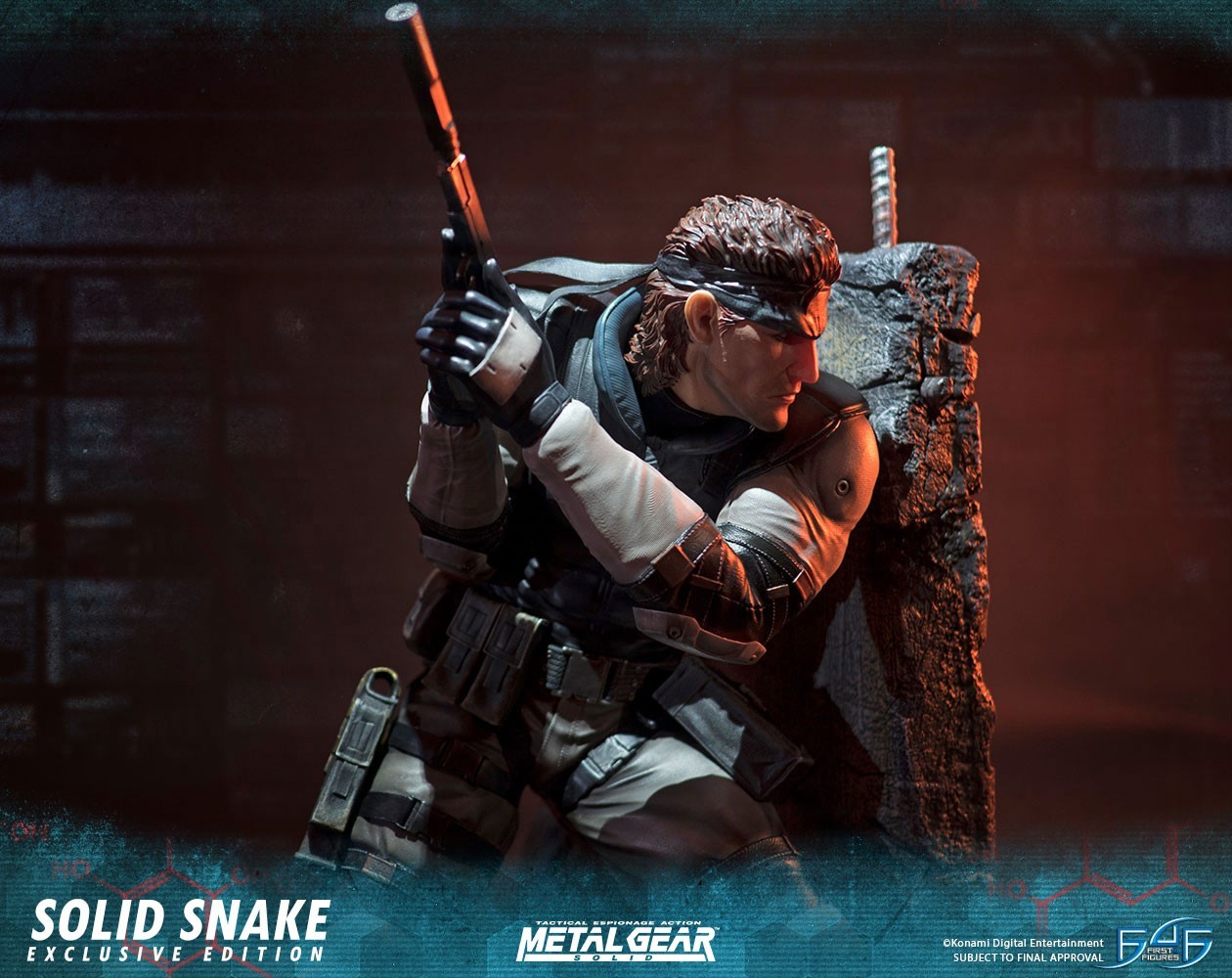 Metal Gear Solid - Solid Snake - 1/4 - Exclusive Edition (First 4 Figures) photo 78