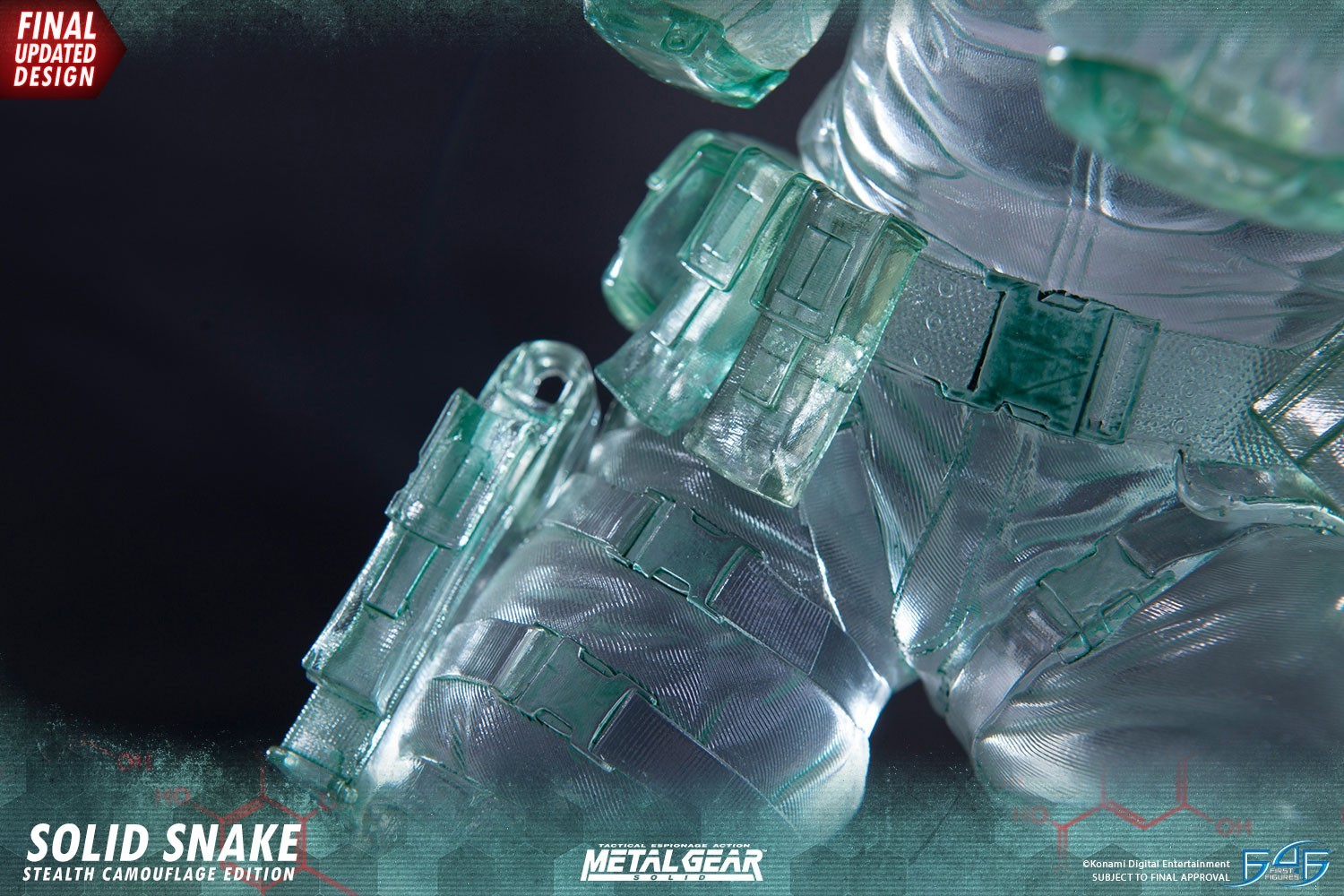 Metal Gear Solid - Solid Snake - 1/4 - Stealth Camouflage Edition (First 4 Figures) photo 24