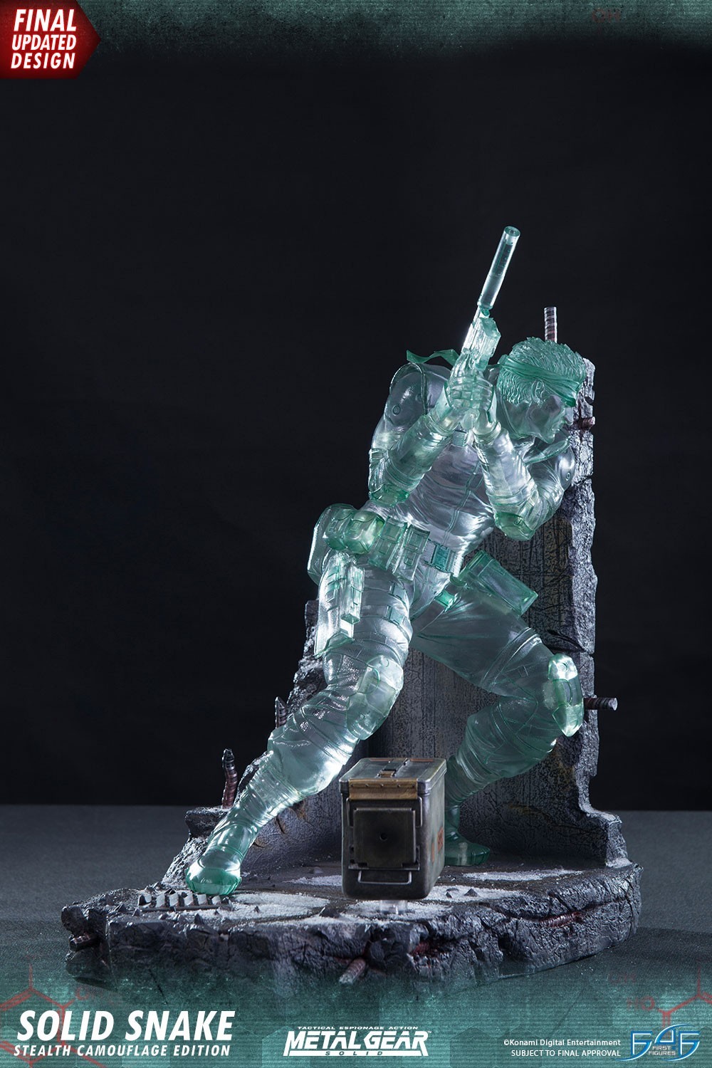 Metal Gear Solid - Solid Snake - 1/4 - Stealth Camouflage Edition (First 4 Figures) photo 25