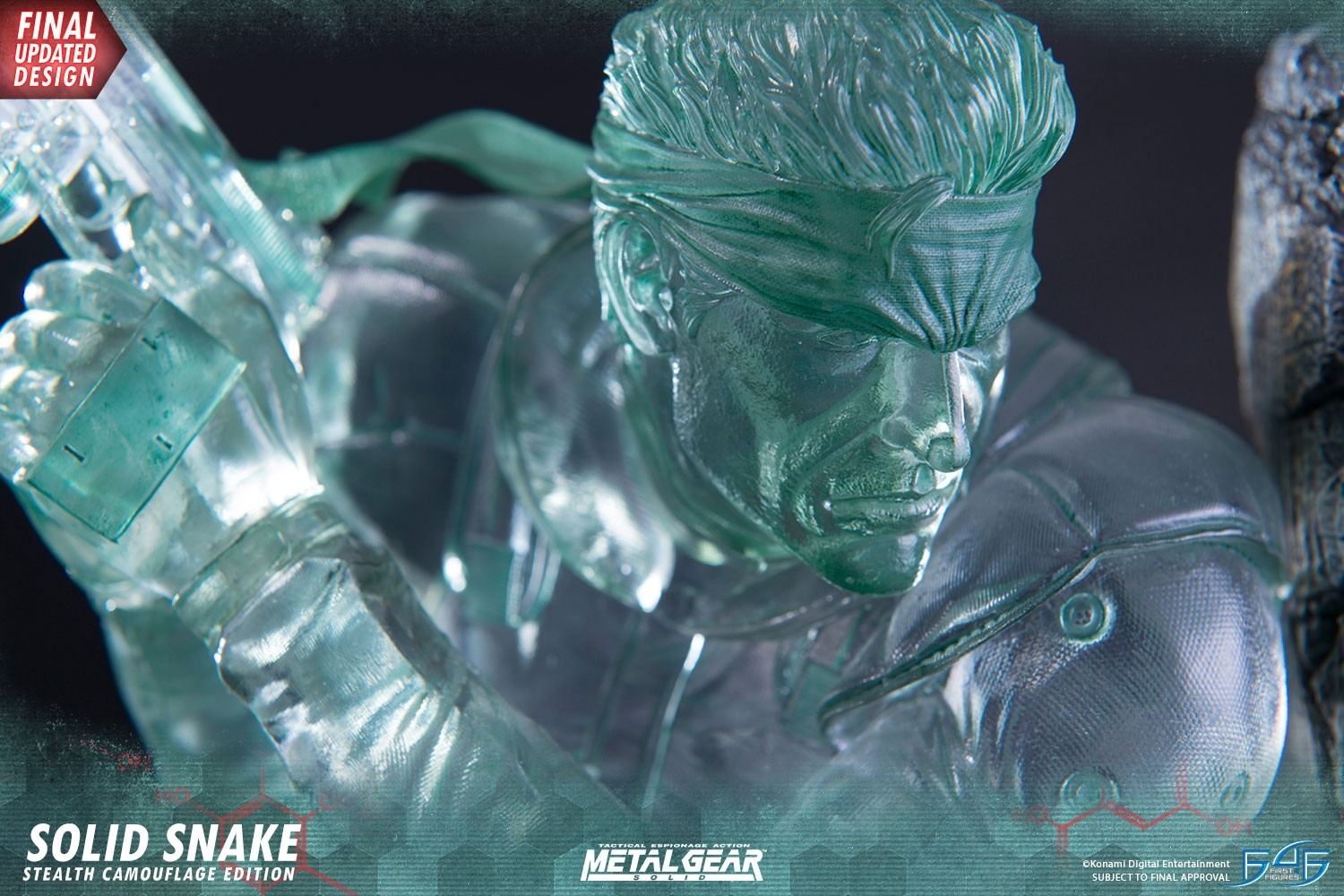 Metal Gear Solid - Solid Snake - 1/4 - Stealth Camouflage Edition (First 4 Figures) photo 27