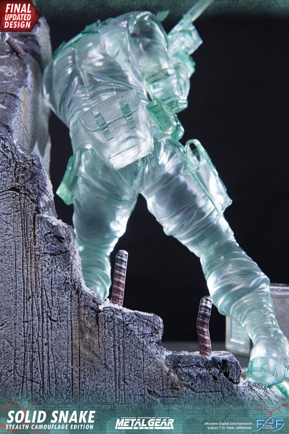 Metal Gear Solid - Solid Snake - 1/4 - Stealth Camouflage Edition (First 4 Figures) photo 40