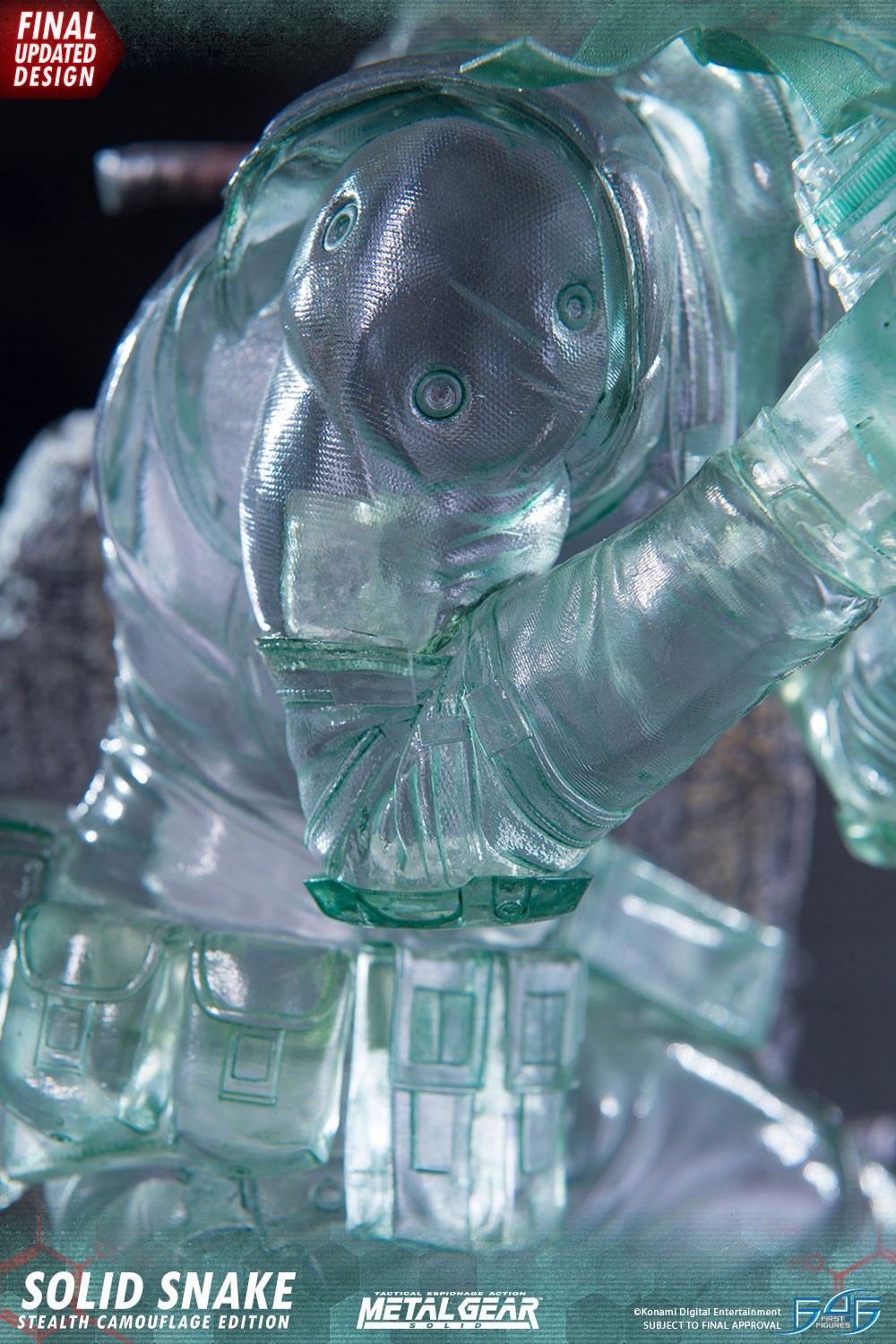 Metal Gear Solid - Solid Snake - 1/4 - Stealth Camouflage Edition (First 4 Figures) photo 41