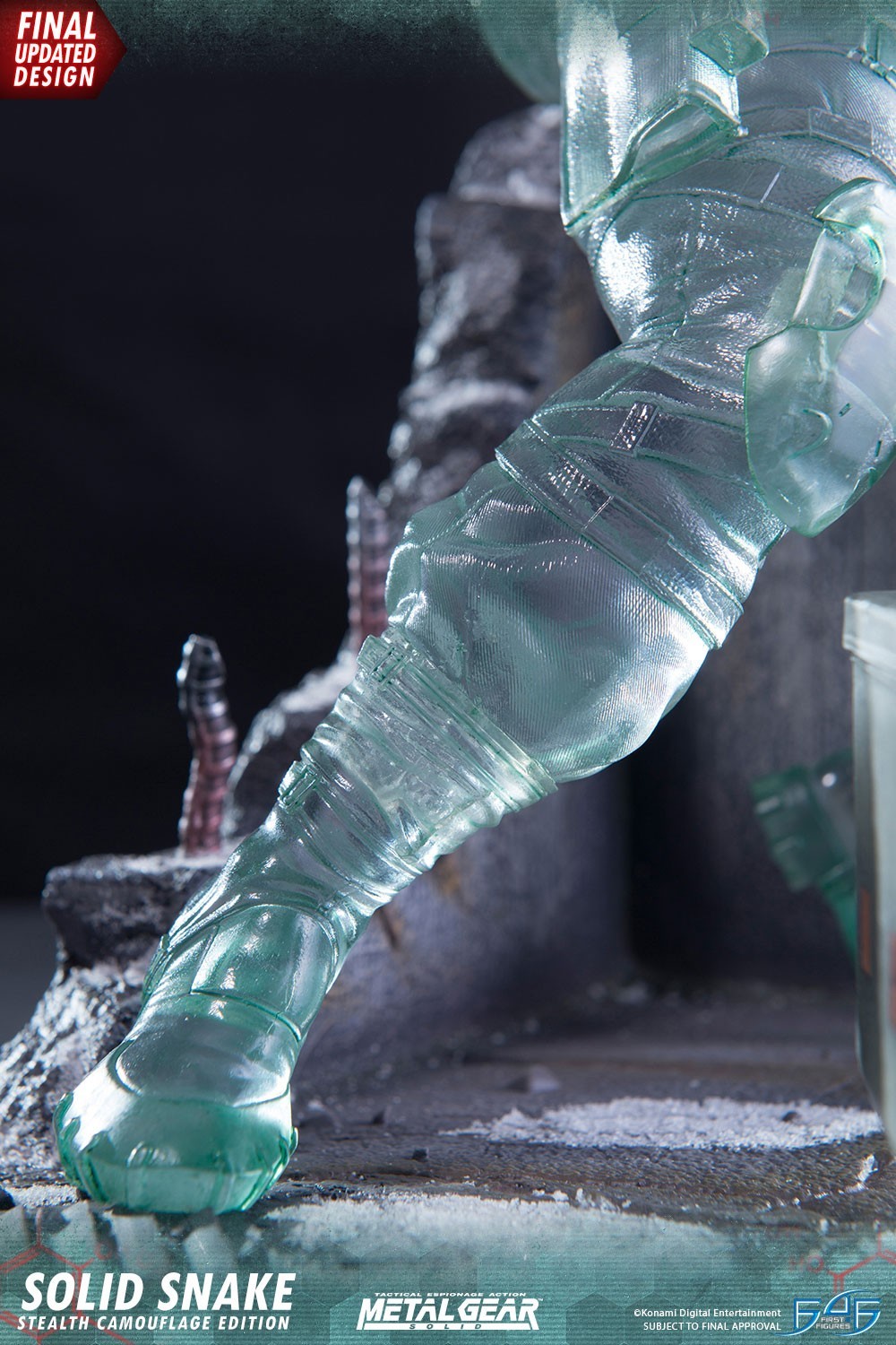 Metal Gear Solid - Solid Snake - 1/4 - Stealth Camouflage Edition (First 4 Figures) photo 43