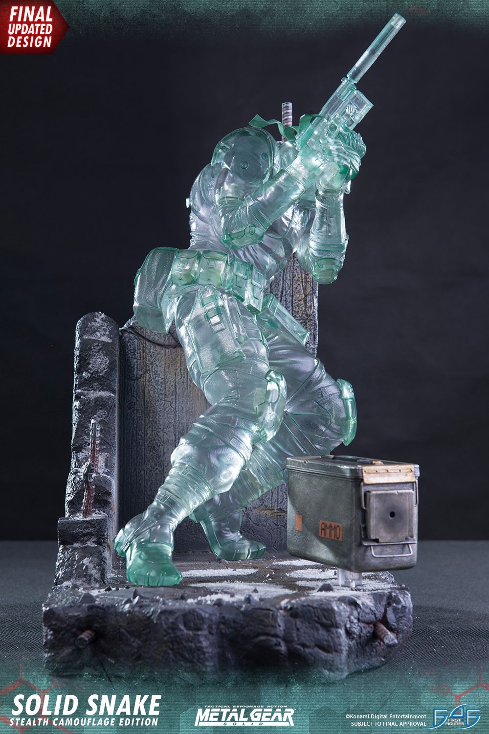 Metal Gear Solid - Solid Snake - 1/4 - Stealth Camouflage Edition (First 4 Figures) photo 44