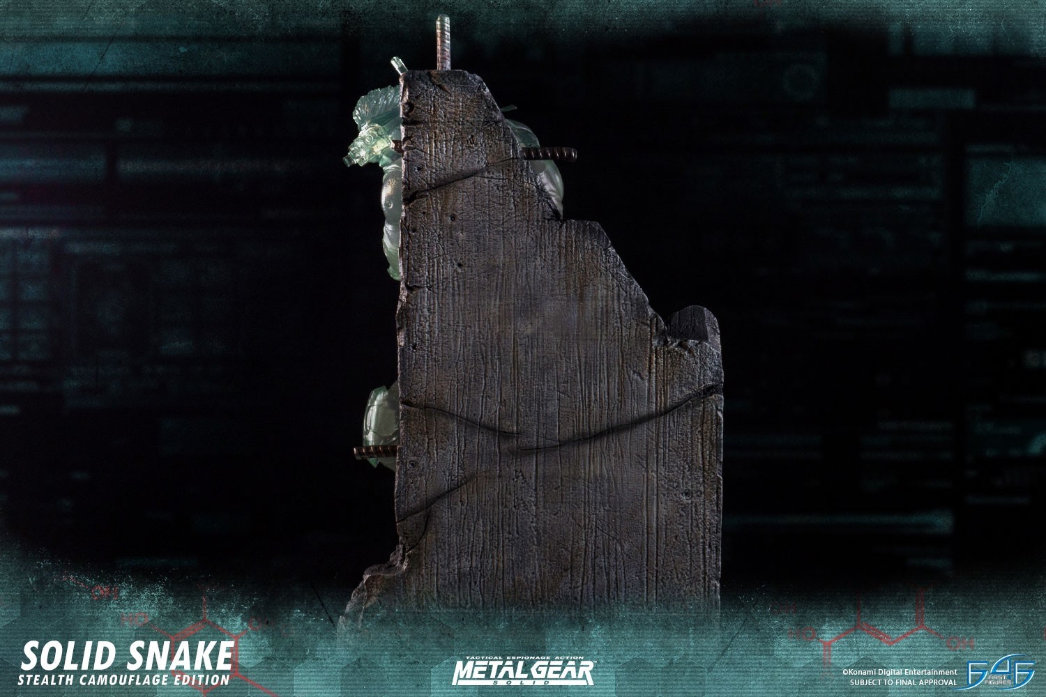 Metal Gear Solid - Solid Snake - 1/4 - Stealth Camouflage Edition (First 4 Figures) photo 53