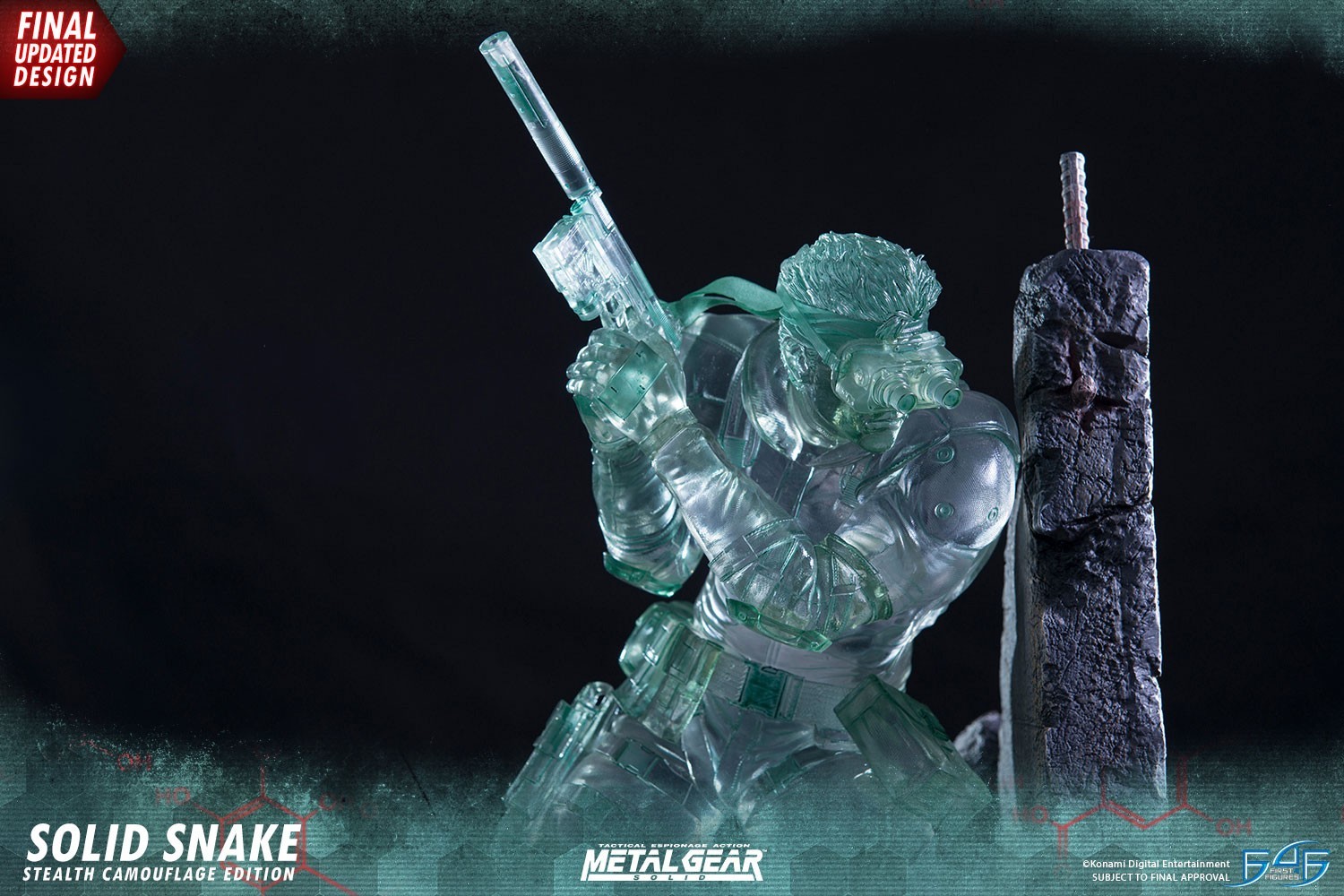 Metal Gear Solid - Solid Snake - 1/4 - Stealth Camouflage Edition (First 4 Figures) photo 60