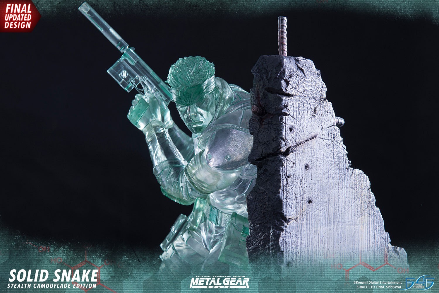 Metal Gear Solid - Solid Snake - 1/4 - Stealth Camouflage Edition (First 4 Figures) photo 63