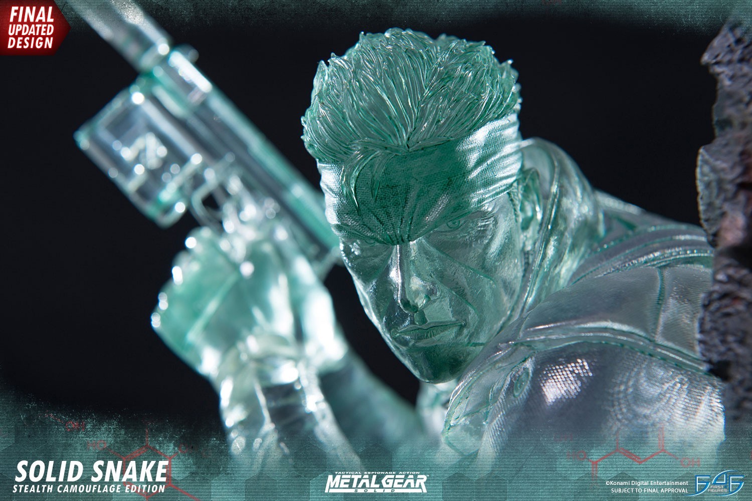 Metal Gear Solid - Solid Snake - 1/4 - Stealth Camouflage Edition (First 4 Figures) photo 65
