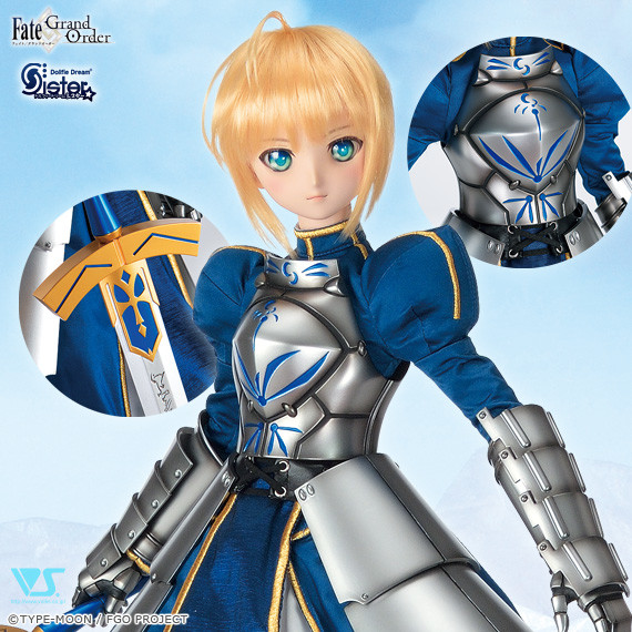 Fate/Grand Order - Altria Pendragon - Dollfie Dream - Dollfie Dream Sister - 1/3 - Saber (Volks) photo 5
