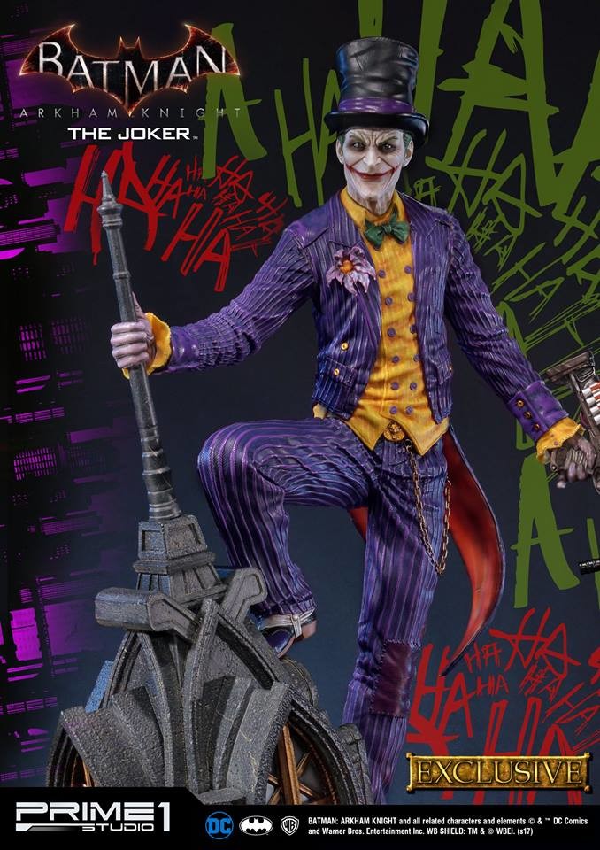 Batman: Arkham Knight - Joker - Museum Masterline Series  (MMDC-27) - 1/3 (Prime 1 Studio) photo 6