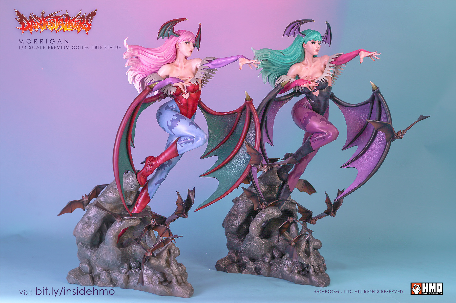 Vampire Resurrection - Morrigan Aensland - Gaming Legends - 1/4 - Player 2 (Hand Made Object)