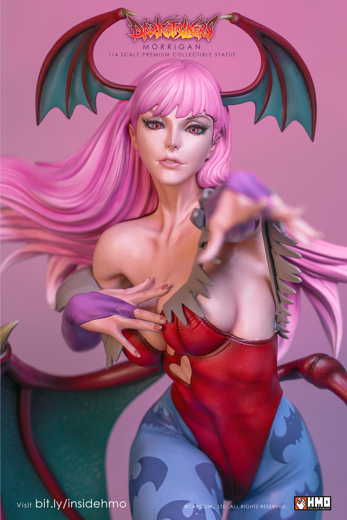 Vampire Resurrection - Morrigan Aensland - Gaming Legends - 1/4 - Player 2 (Hand Made Object) photo 2