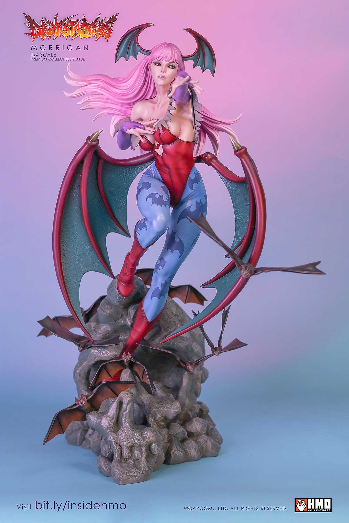 Vampire Resurrection - Morrigan Aensland - Gaming Legends - 1/4 - Player 2 (Hand Made Object) photo 4