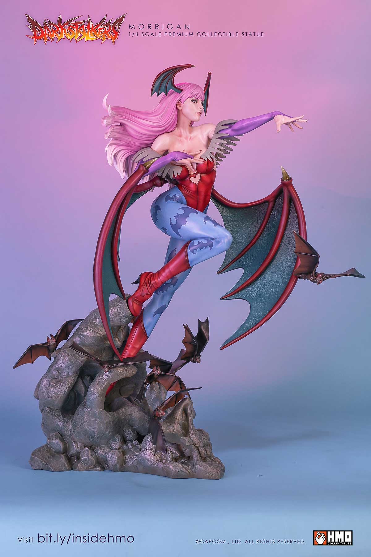 Vampire Resurrection - Morrigan Aensland - Gaming Legends - 1/4 - Player 2 (Hand Made Object) photo 5