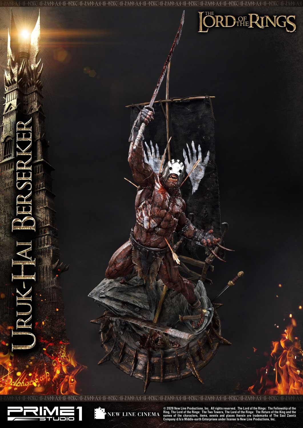 Lord of the Rings: The Two Towers - Uruk-Hai Berserker - Premium Masterline (PMLOTR-04) - 1/4 (Prime 1 Studio) photo 2
