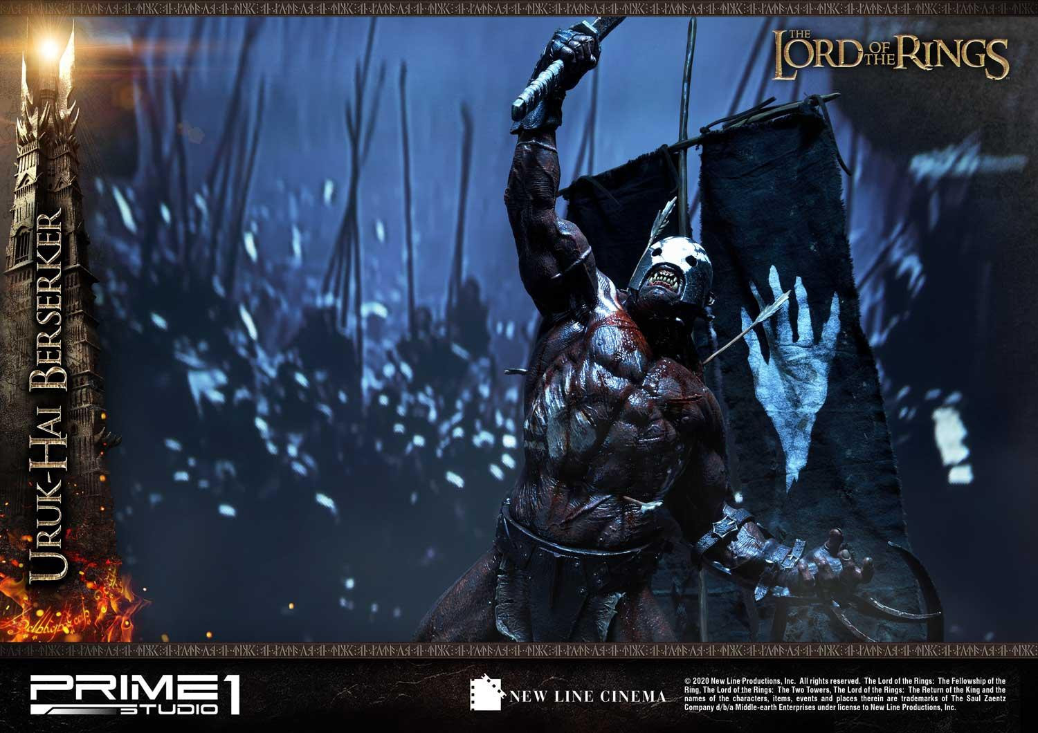 Lord of the Rings: The Two Towers - Uruk-Hai Berserker - Premium Masterline (PMLOTR-04) - 1/4 (Prime 1 Studio) photo 7