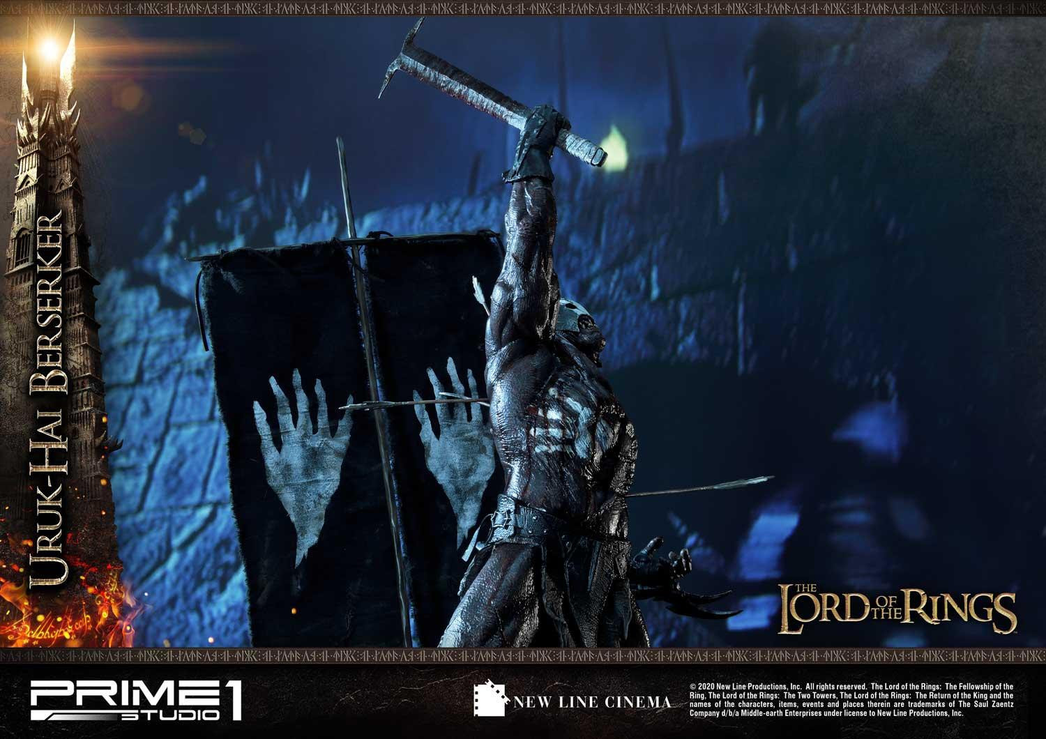Lord of the Rings: The Two Towers - Uruk-Hai Berserker - Premium Masterline (PMLOTR-04) - 1/4 (Prime 1 Studio) photo 8