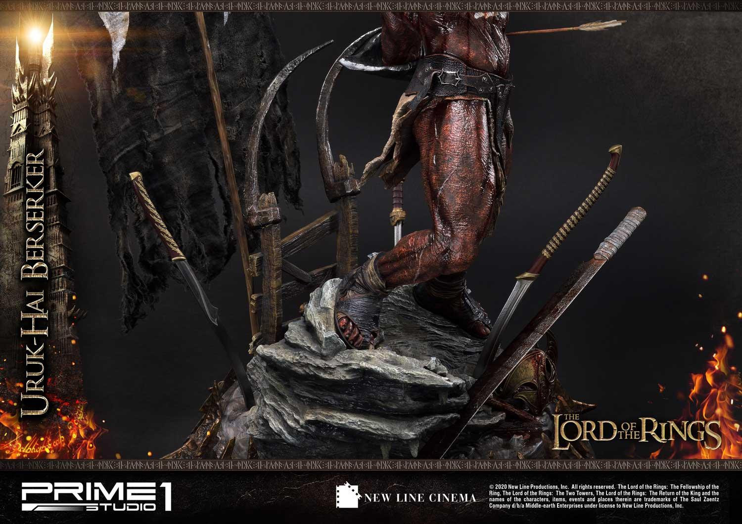 Lord of the Rings: The Two Towers - Uruk-Hai Berserker - Premium Masterline (PMLOTR-04) - 1/4 (Prime 1 Studio) photo 16