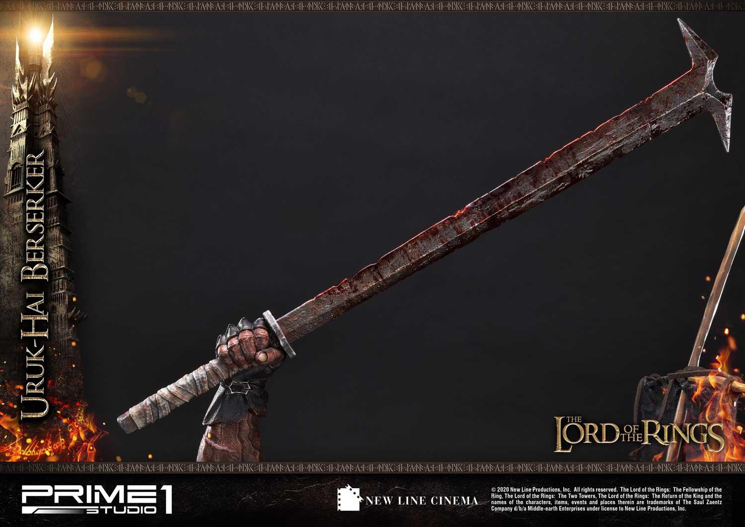 Lord of the Rings: The Two Towers - Uruk-Hai Berserker - Premium Masterline (PMLOTR-04) - 1/4 (Prime 1 Studio) photo 22
